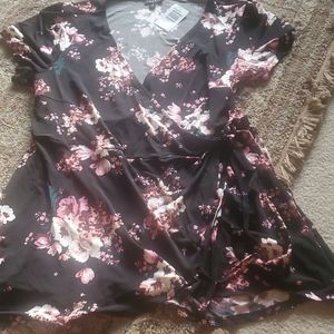 Torrid faux wrap top